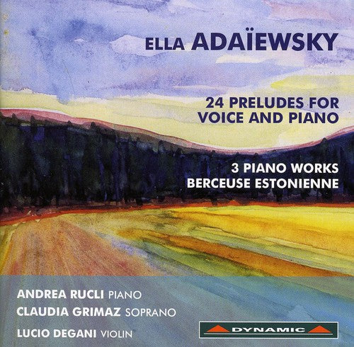 Claudia Grimaz - 24 Preludes for Voice & Piano Music CD