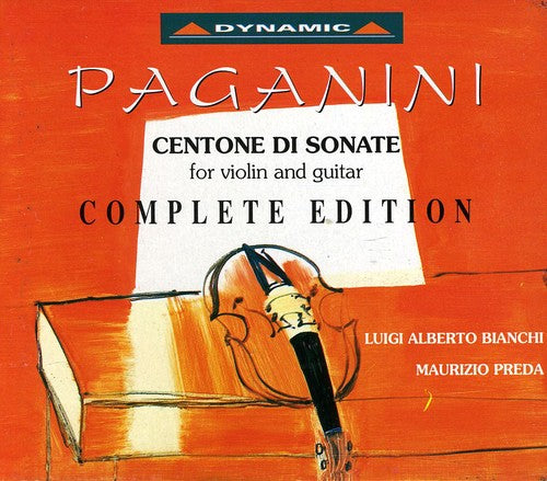 Paganini / Bianchi / Preda - Centone Di Sonate for Violin & Guitar [CD]