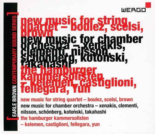 Various Artists - Earle Brown Contemporary Sound Series 4 / Various Music CD