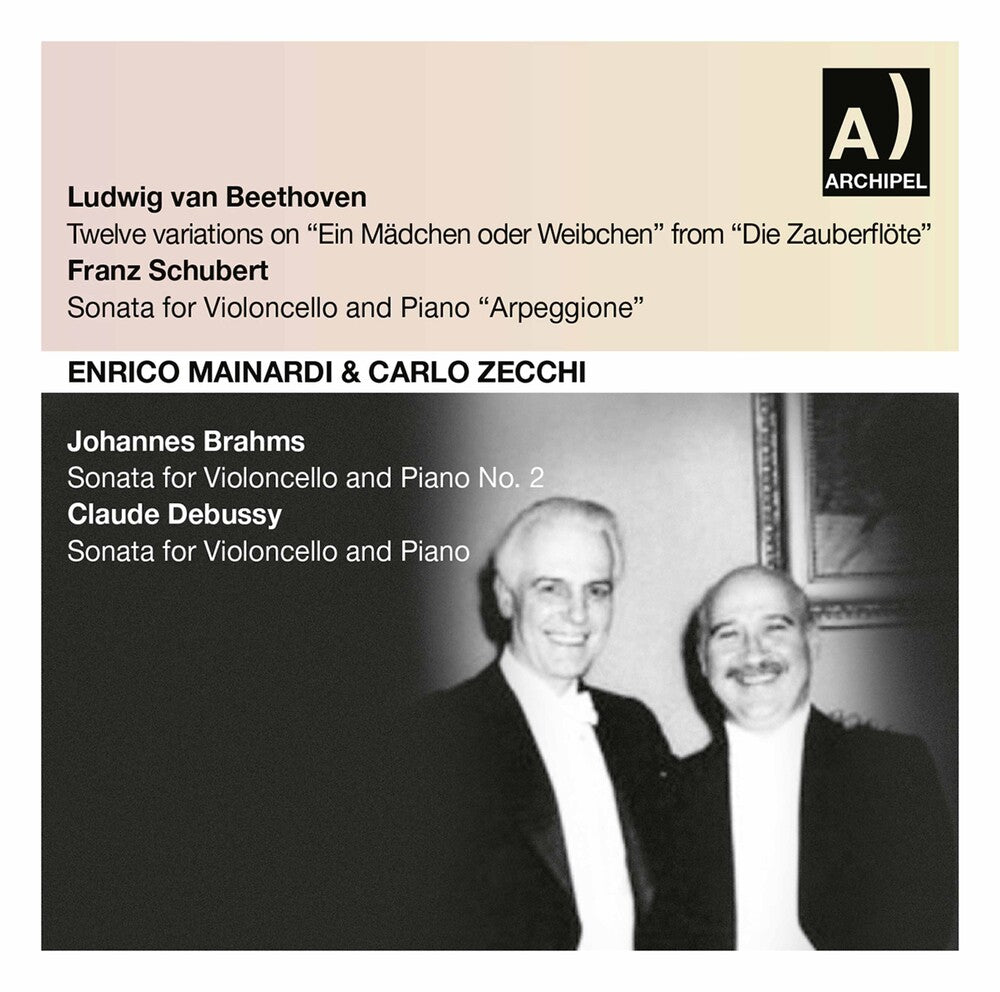 Mainardi / Zecci - Shubert, Beethoven, Brahms, Debussy [CD]