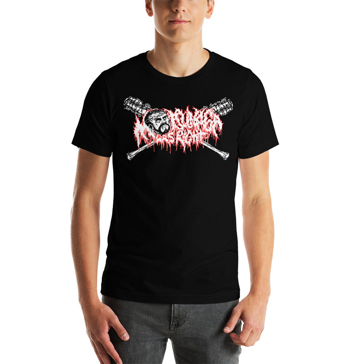 MATSUNAGA WAS RIGHT - Barbed Wire Baseball Bat Logo T-Shirt