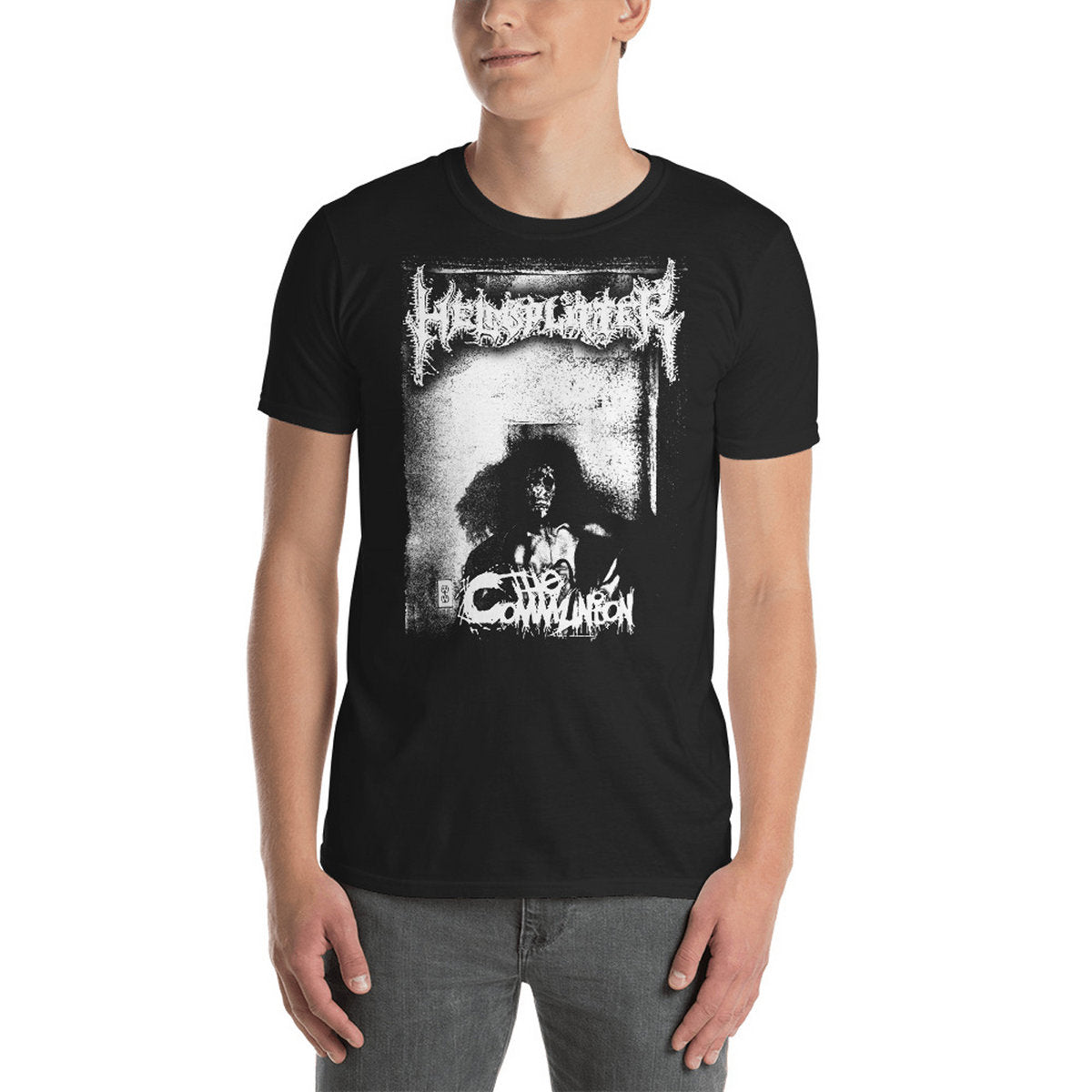 HELMSPLITTER / THE COMMUNION - Great Violence And Hidden Depths T-Shirt