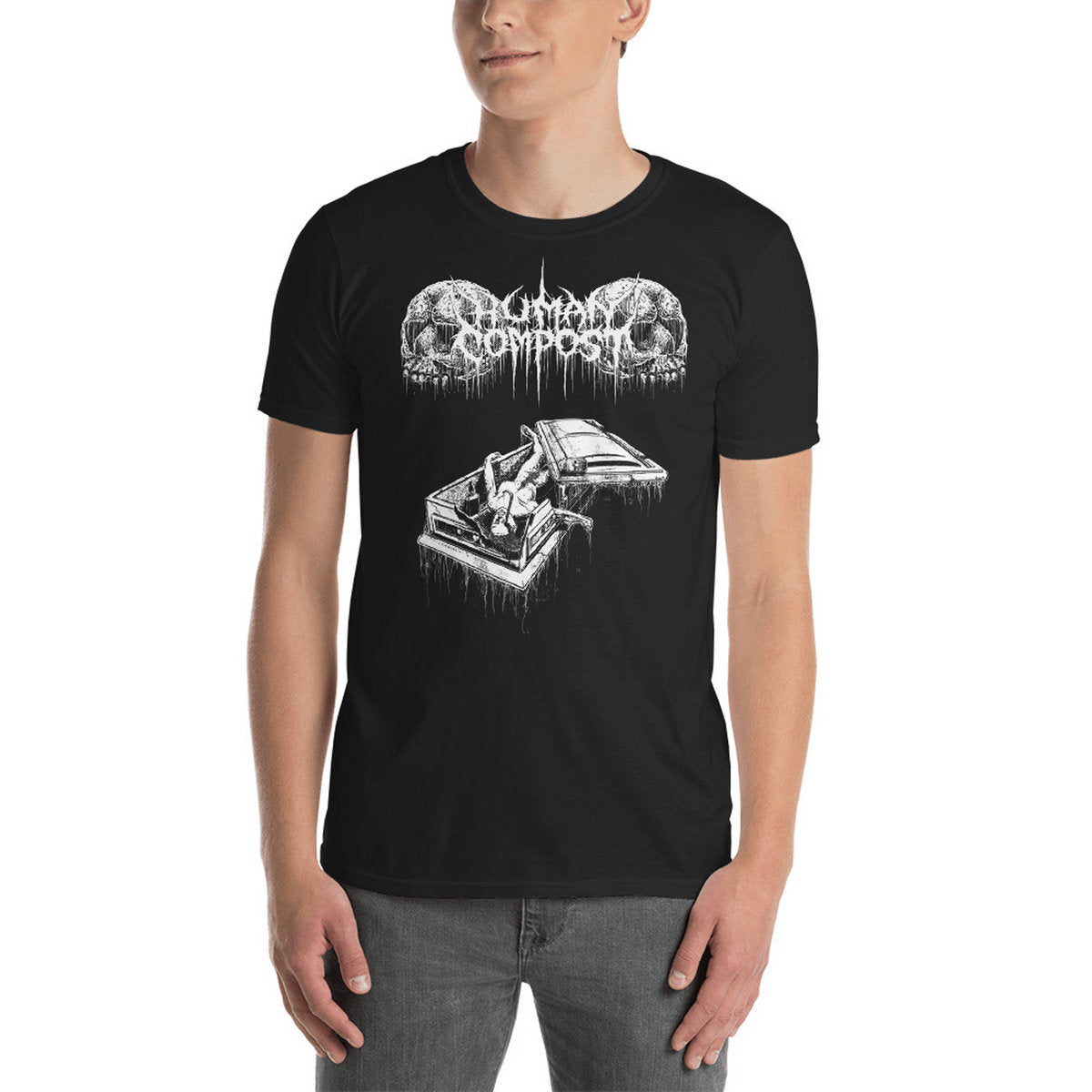HUMAN COMPOST - Coffin T-Shirt