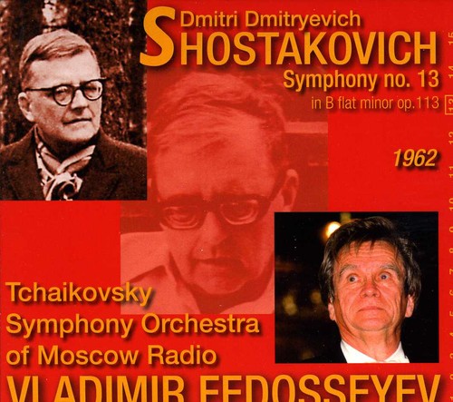 Shostakovich / Tchaikovsky Sym Orch / Fedoseyev - Symphony 13 [CD]