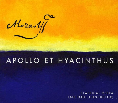 Ian Page - Apollo Et Hyacinthus K. 38 [CD]