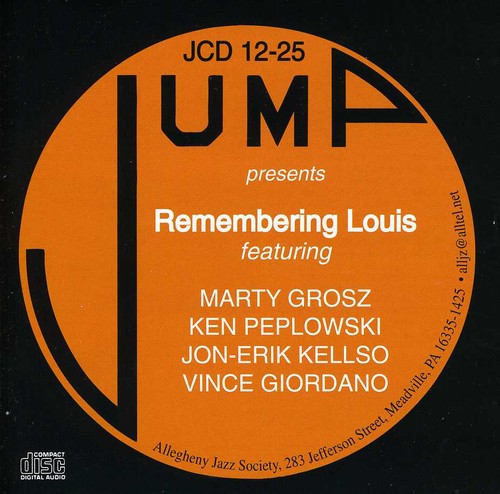 Marty Grosz - Remembering Louis w. Jon [CD]