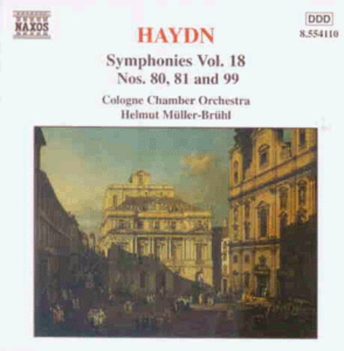 J. HAYDN - Symphonies 80, 81 & 99 Music CD