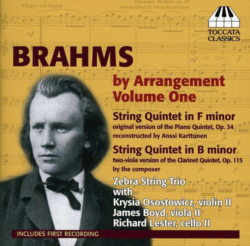 Zebra Trio - Brahms By Arrangement 1 / String Quintets [CD]