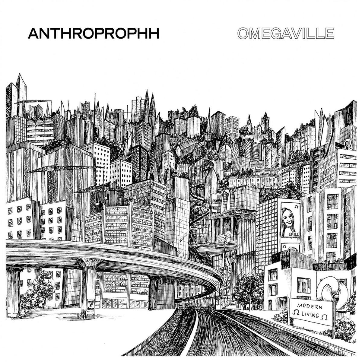 Omegaville (GREEN & CLEAR SWIRL VINYL) [Vinyl]