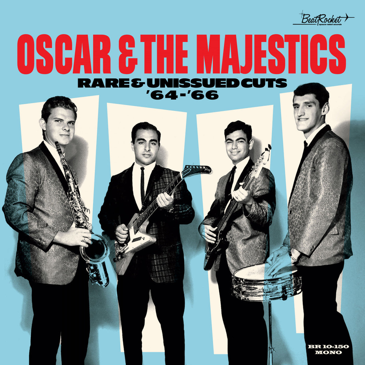 Oscar & the Majestics - Rare & Unissued Cuts '64-'66 (RED VINYL) [Vinyl]