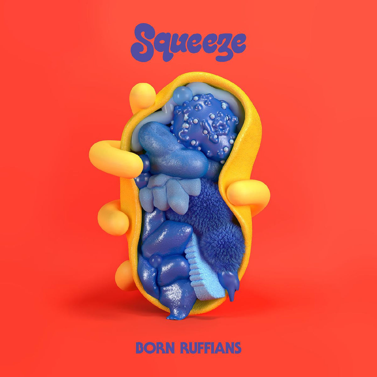 SQUEEZE (TRANSPARENT CLOUDY RED VINYL) [Vinyl]