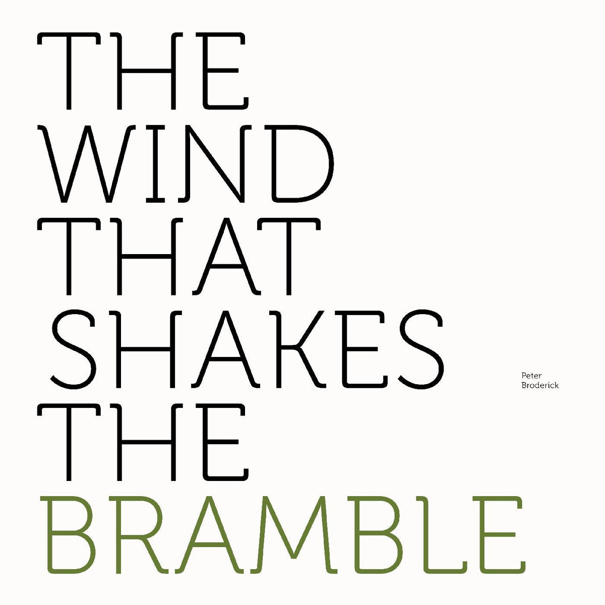 Peter Broderick - The Wind That Shakes The Bramble (INDIE EXCLUSIVE) [Vinyl]