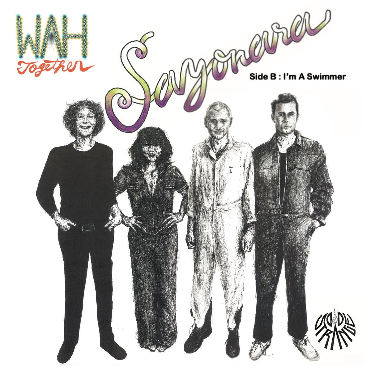 Wah Together - Sayonara/I'm A Swimmer (INDIE EXCLUSIVE, WHITE VINYL) [Vinyl]