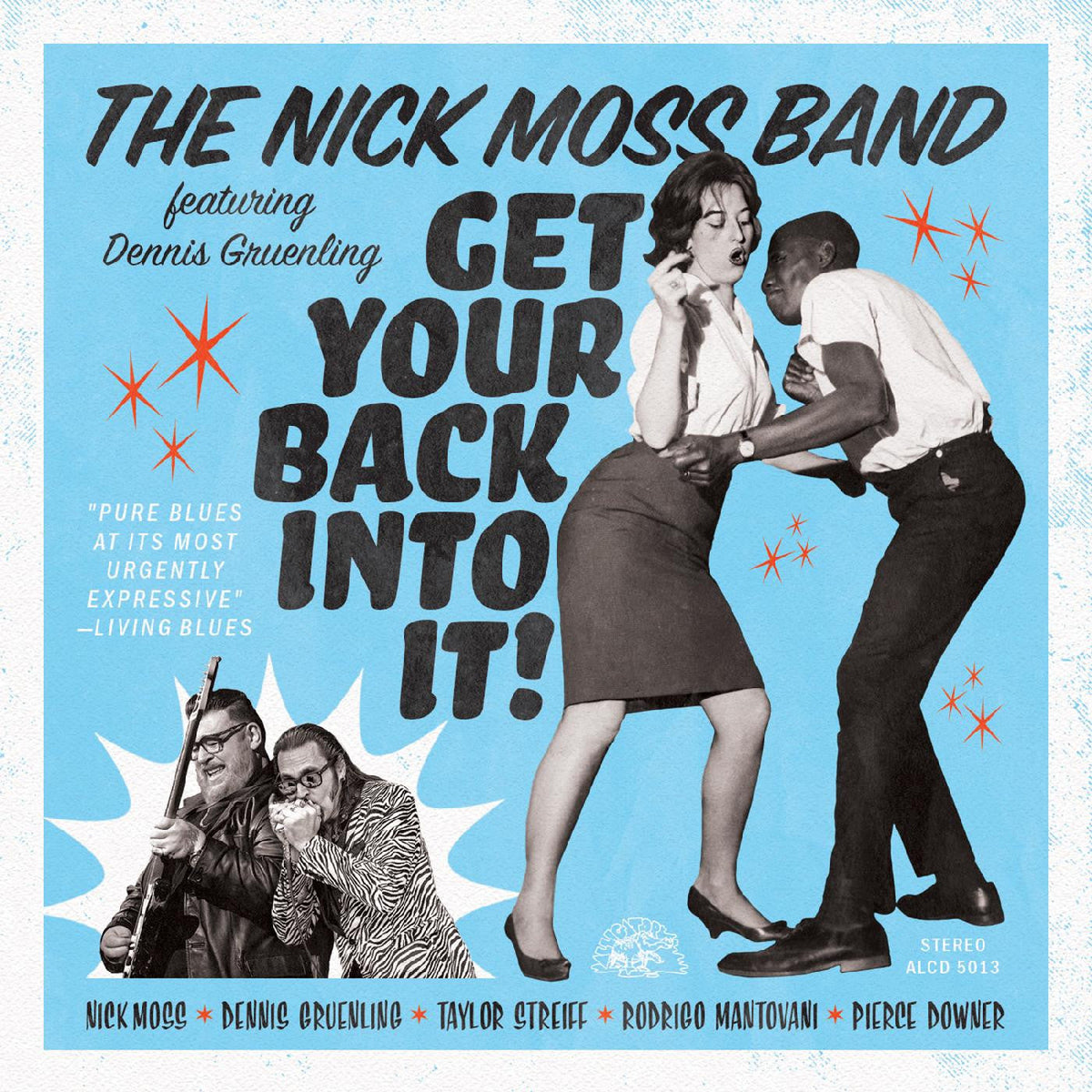 Nick Moss Band / Dennis Gruenling - Get Your Back Into It (TRANSLUCENT RED VINYL) [Vinyl]