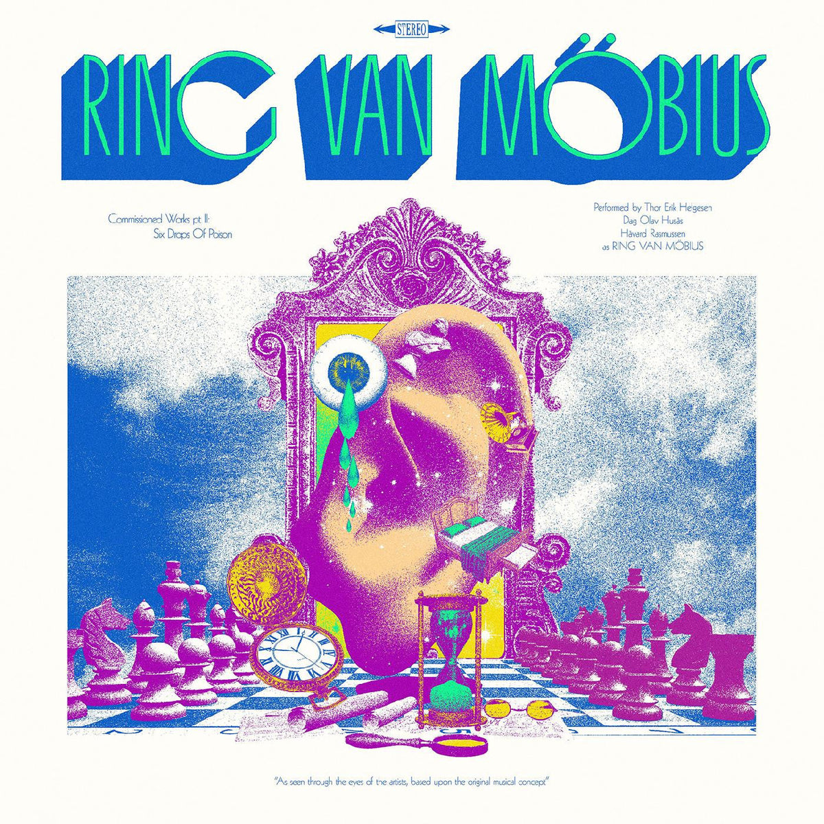 Ring Van Möbius - Commissioned Works Pt II - Six Drops of Poison (TRANSPARENT MAGENTA VINYL) [Vinyl]