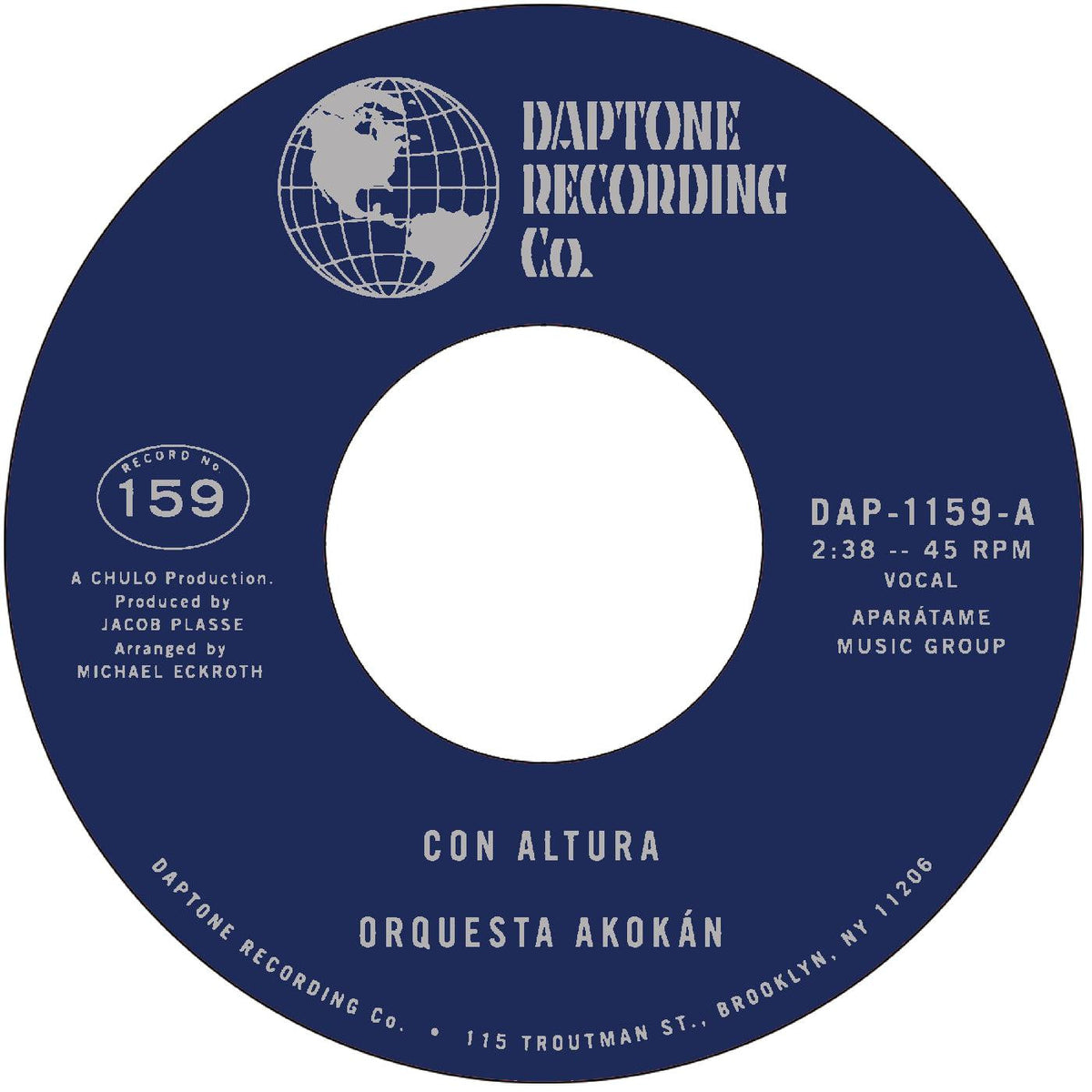 Con Altura b/w TKN [Vinyl]