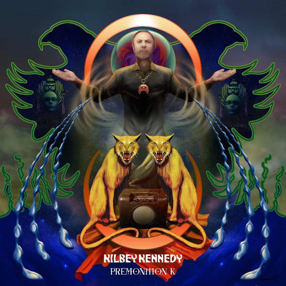 Kilbey Kennedy - Premonition 'K' (INDIE EXCLUSIVE, ORANGE VINYL) [Vinyl]