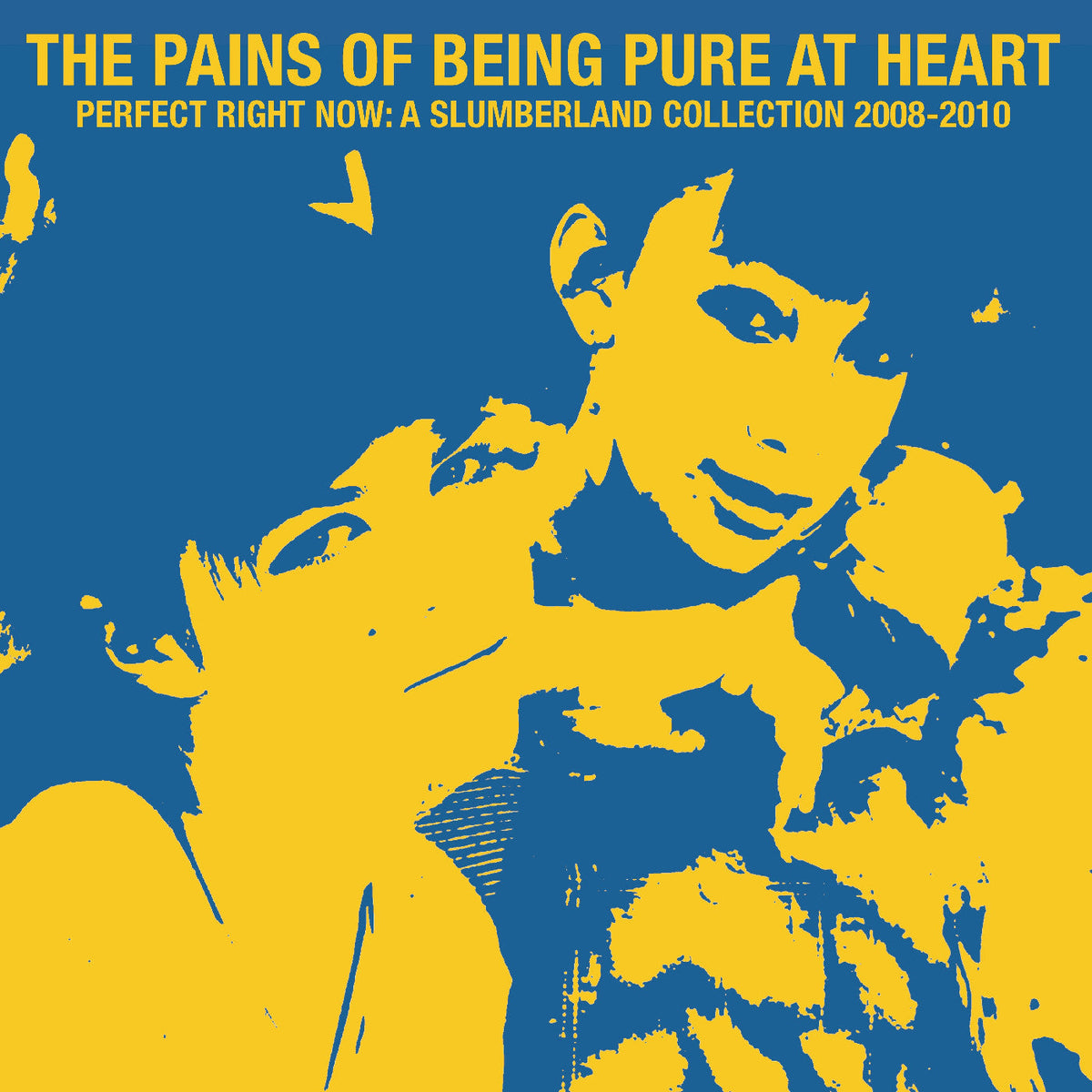 Pains Of Being Pure At Heart, The - Perfect Right Now: A Slumberland Collection 2008-2010 (MILKY CLEAR W/ BLUE & YELLOW SPLATTER VINYL) [Vinyl]