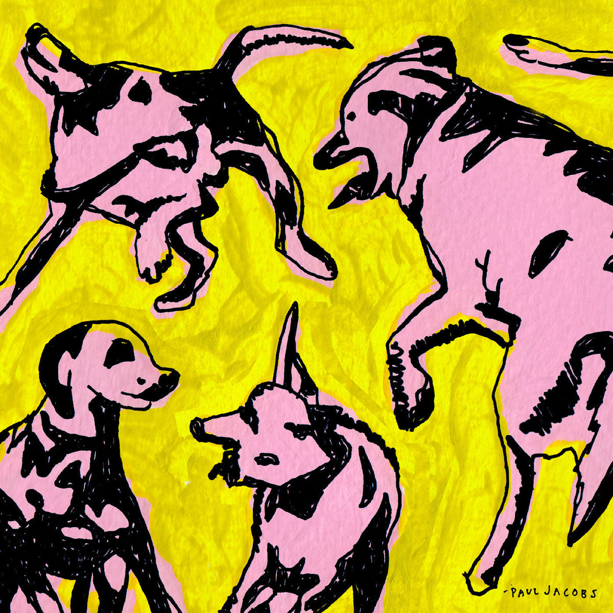 Paul Jacobs - Pink Dogs on the Green Grass [Vinyl]