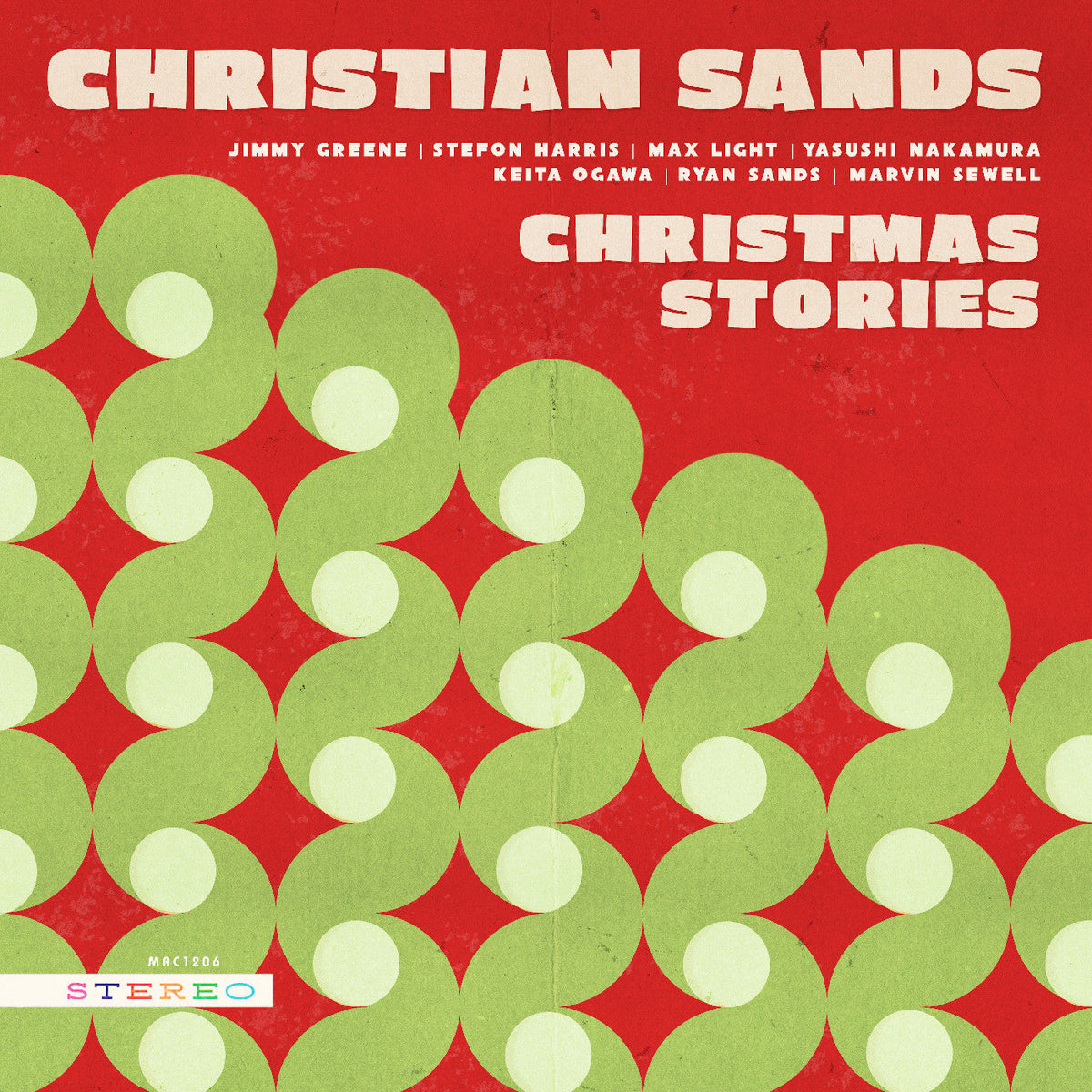 Christian Sands - Christmas Stories (Selections) (TRANSLUCENT RED VINYL) [Vinyl]