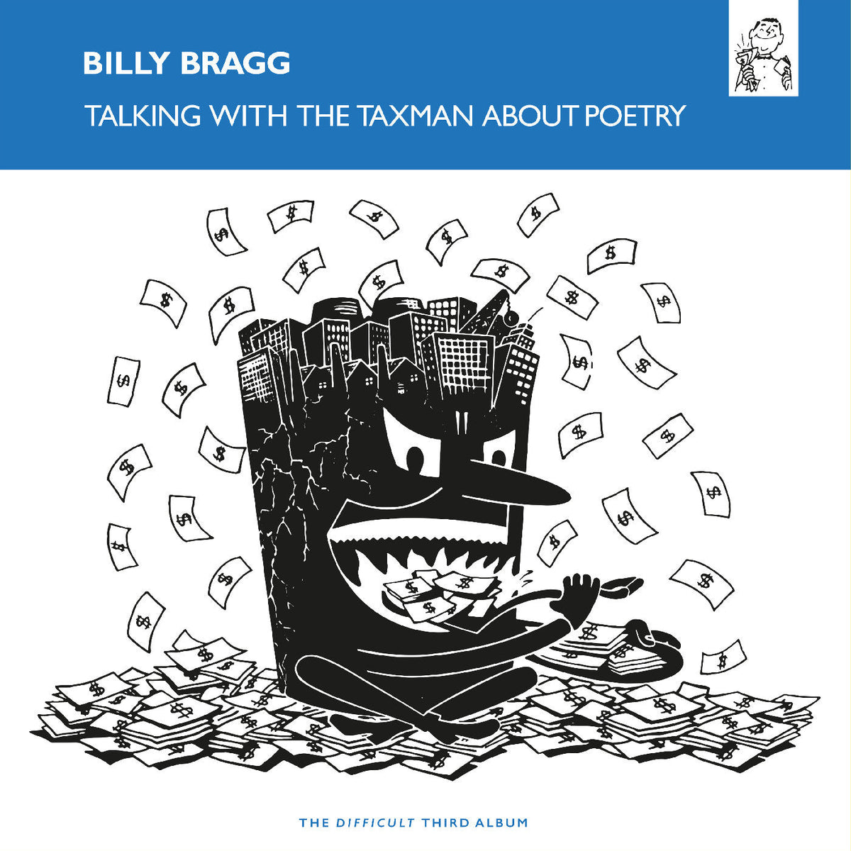 PRE-ORDER: Billy Bragg - Talking With The Taxman About Poetry (SOLID BLUE VINYL) [Vinyl]