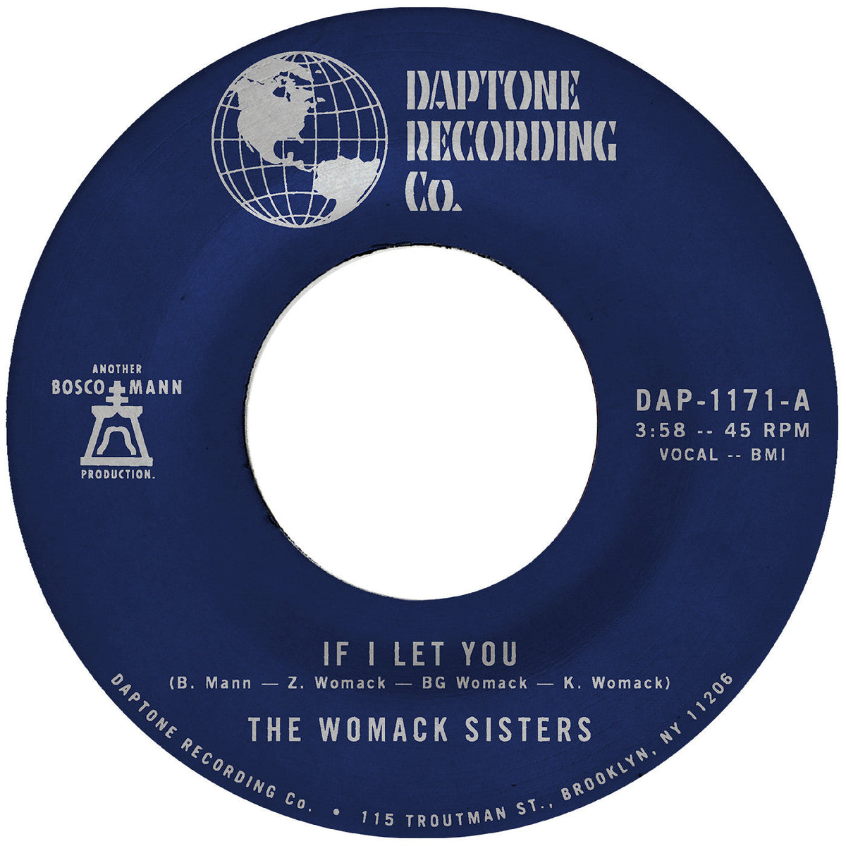 PRE-ORDER: If I Let You b/w If I Let You (INSTRUMENTAL) [Vinyl]