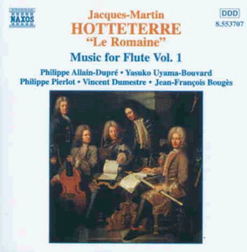 J.M. HOTTETERRE - Music for Flute 1 Music CD