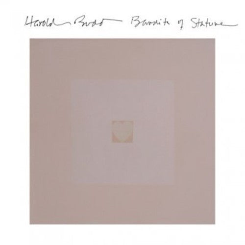 Harold Budd - Bandits of Stature [CD]