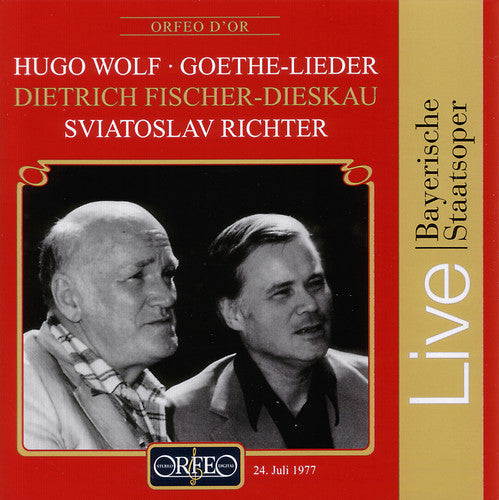 DIETRICH FISCHER-DIESKAU - Goethe Lieder [CD]