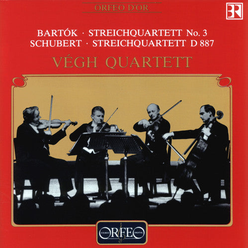 Végh Quartet - Streich Quartett No. 3 / Streich Quartett D 887 Music CD