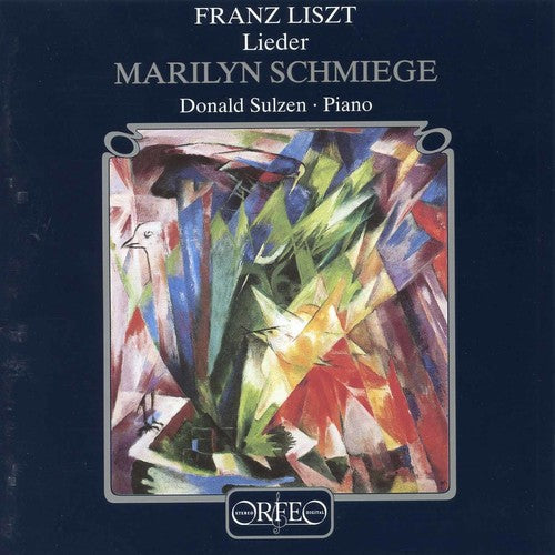 Marilyn Schmiege - Liszt: Lieder Music CD