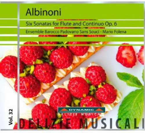 Albinoni / Folena - Six Sonatas for Flute & Continuo Op 6 [CD]