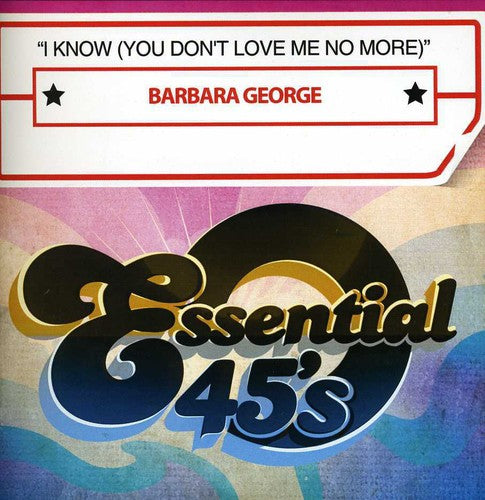Barbara George - I Know Music CD