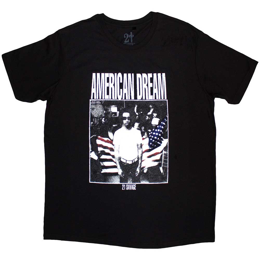 21 Savage American Dream [T-Shirt] Black