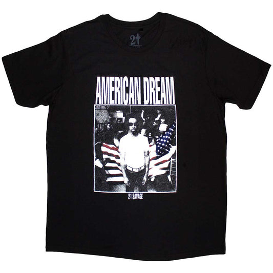 21 Savage American Dream [T-Shirt] Black