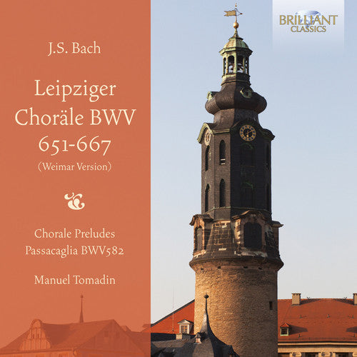 Manuel Tomadin - Leipziger Chorale BWV651-667 (Weimar Version) Music CD