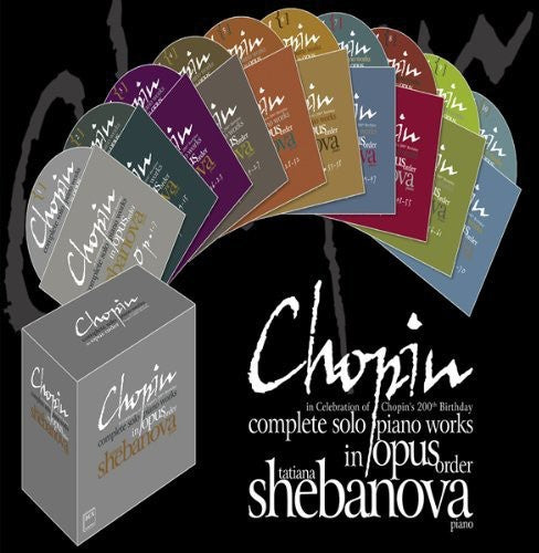 Chopin / Shebanova - Complete Solo Piano Works [CD]