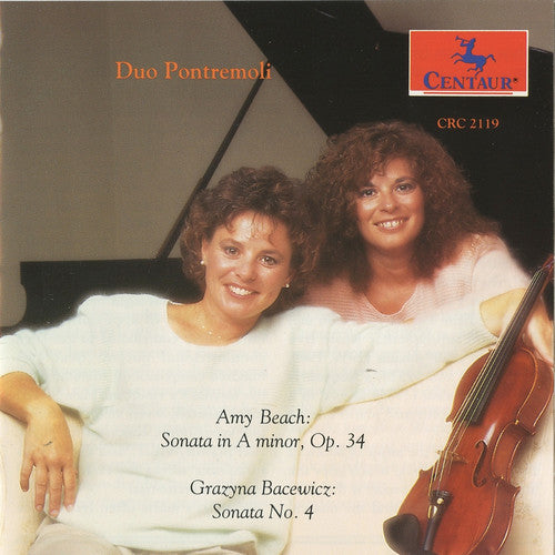 Duo Pontremoli - Violin Sonata Music CD