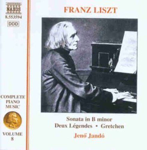 JenÅ‘ Jandó - Complete Piano Music 8 [CD]