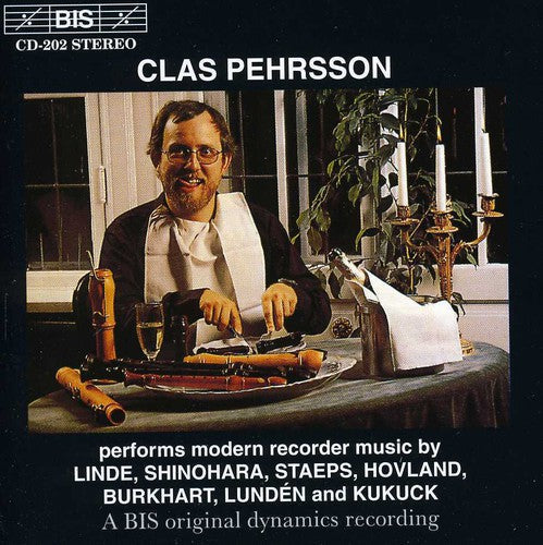 CLAS PEHRSSON - Performs Modern Recorder Music [CD]