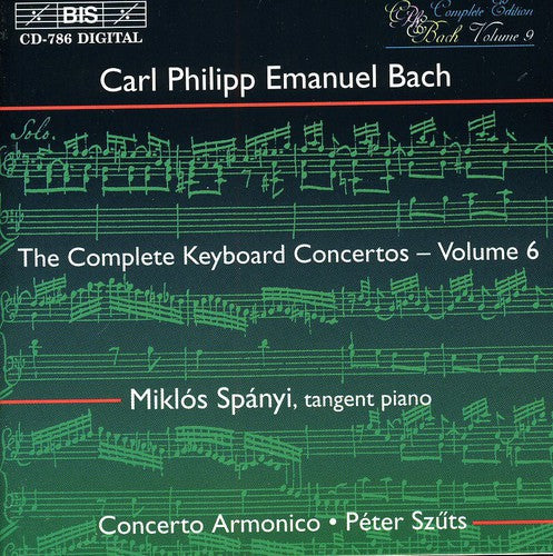 Miklos Spanyi - Complete Keyboard Concerti VI Music CD