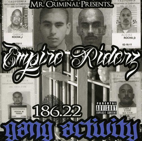 Empire Riderz - 186.22 Gang Activity [CD]