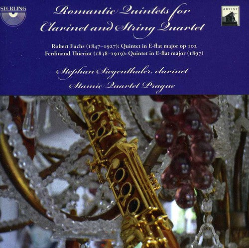Siegenthaler / Stamic Quartet Prague - Romantic Quintets for Clarinet & String Quartet [CD]