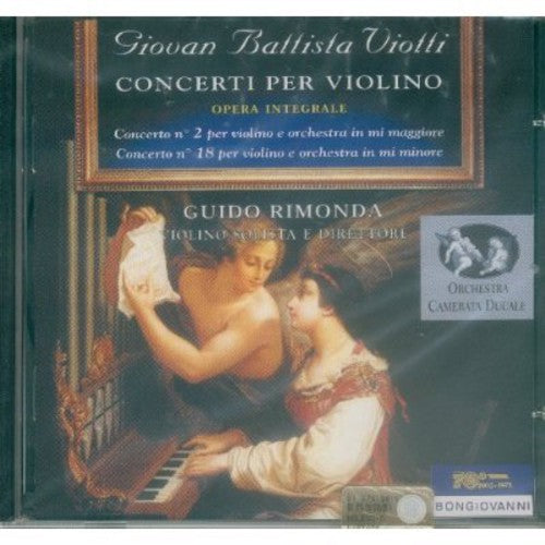 Guido Rimonda - Violin Concertos [CD]
