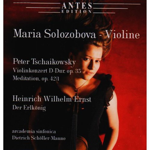 Maria Solozobova - Cto for Violin & Orch / Der Elkonig Music CD