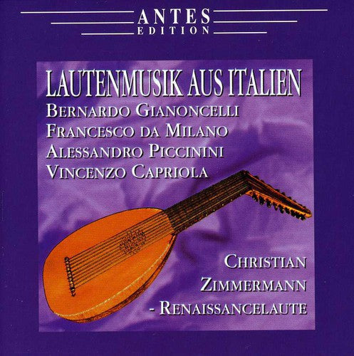 Christian Zimmermann - Lautenmusik Aus Italien [CD]