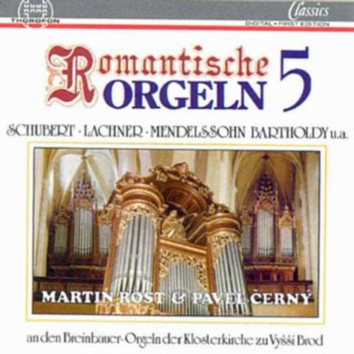 Martin Rost - Romantic Organ 5 Music CD
