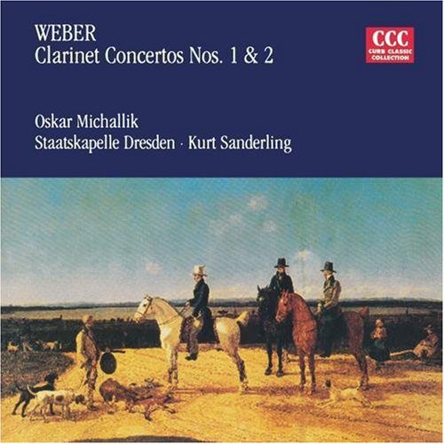 Weber - Clarinet Concertos 1 & 2 Music CD