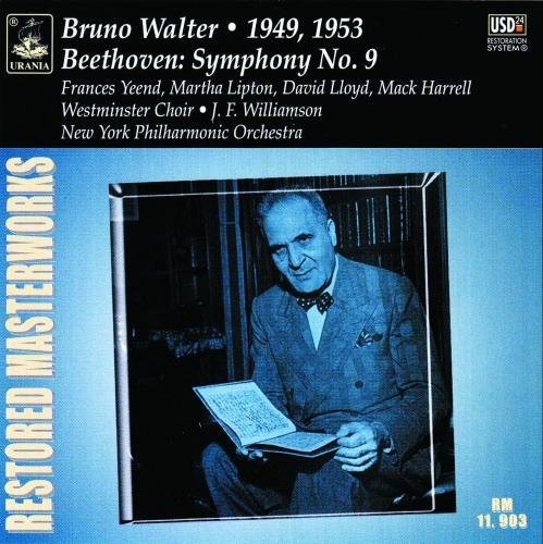 Bruno Walter - Symphony 9 Music CD