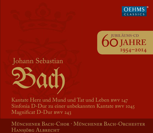 Hansjorg Albrecht - 60 Years of Munich Bach Choir [CD]